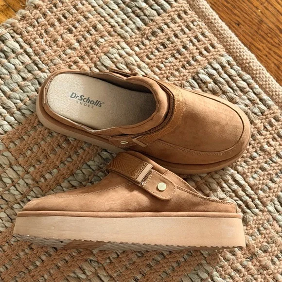 Dr Scholl’s Women's Chill Time Round Toe Platform Mules sling back clogs - Picture 7 of 7